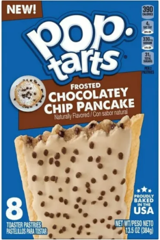 KELLOGG'S POP TARTS 'Chocolatey Chip Pancake' Toaster Pastries 384 gr